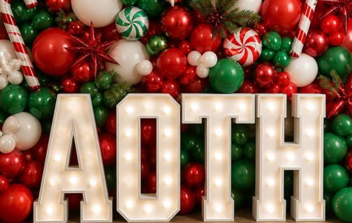 HOLIDAY SELFIE ENTRANCE DECOR