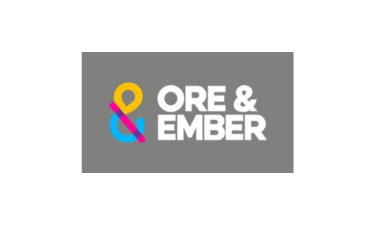 Ore & Ember Grey Logo