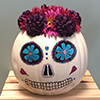 Sugar Skull Pumpkin