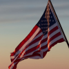 American Flag for Hero Day