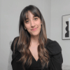 woman smiling with long brown hair