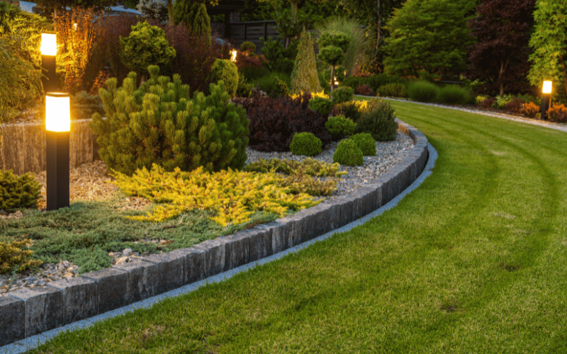 curb-appeal-outdoor-lighting-landscaping-beautiful-garden-at-night