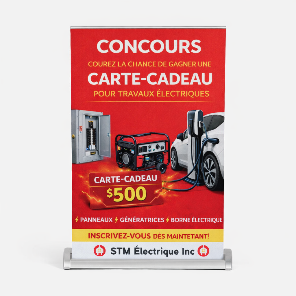 STM Électrique contest (booth 638) 