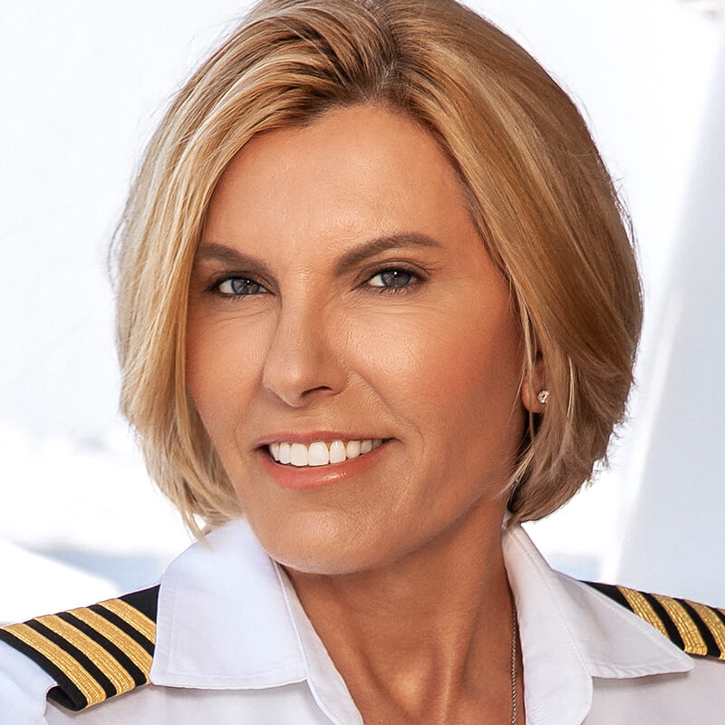  Captain Sandy of Bravo's Below Deck Mediterranean​ on Friday and Saturday!