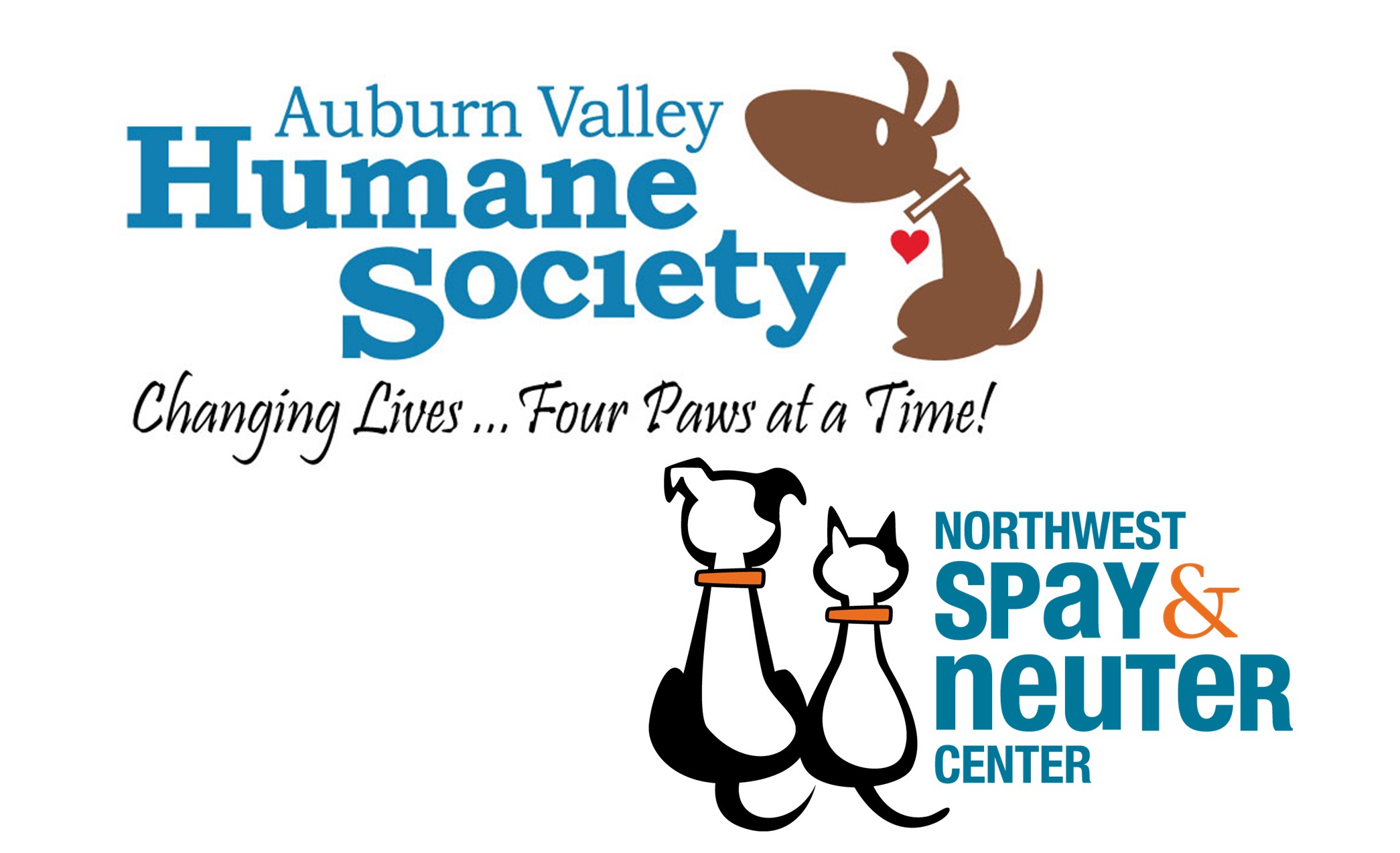 Auburn Valley Humane Society combined logo