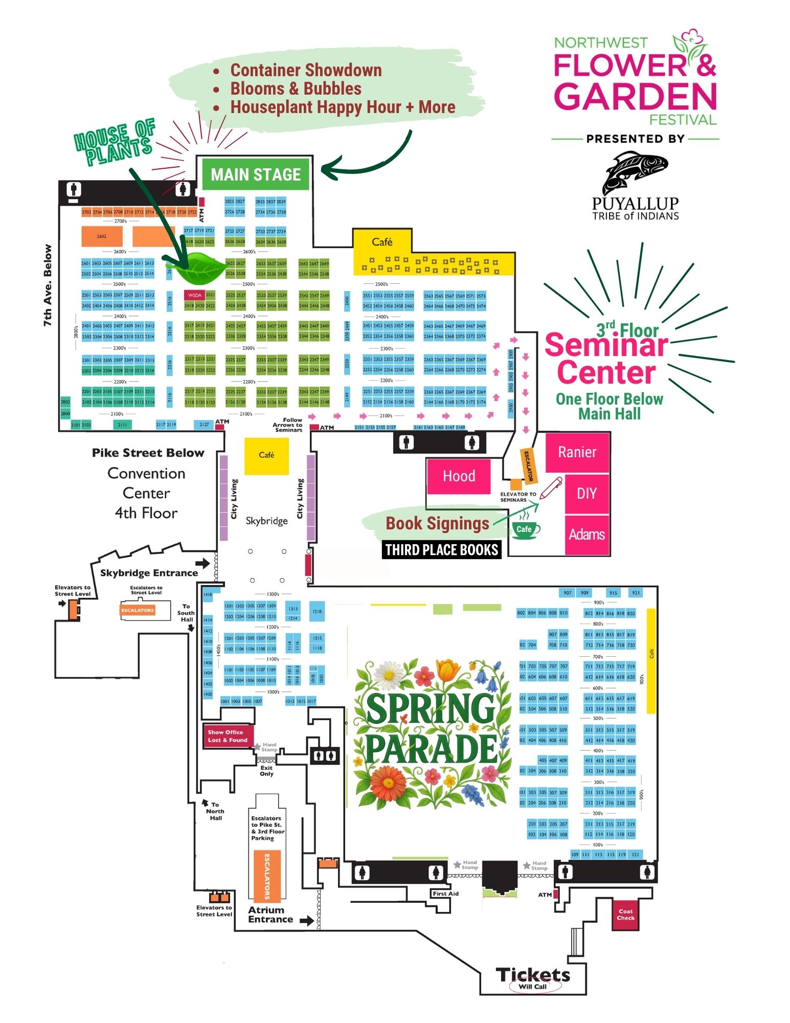 Seminars Map
