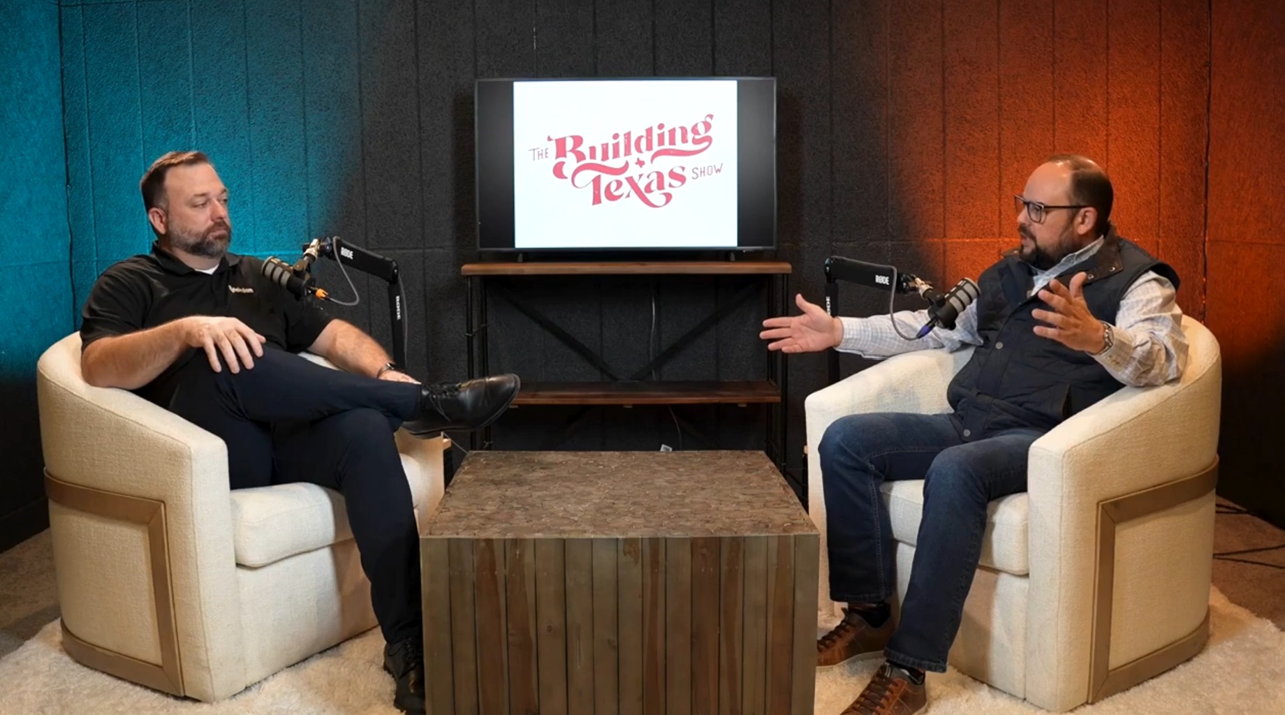 The Building Texas Show appearing LIVE with host Justin McKenzie!