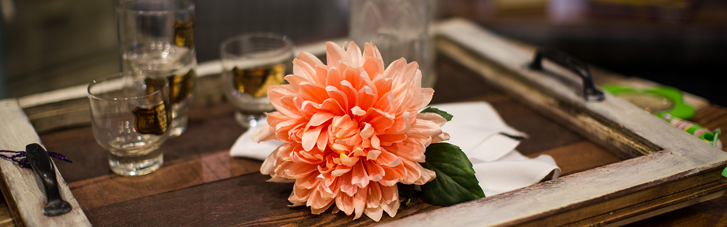 Jewelry display at the show