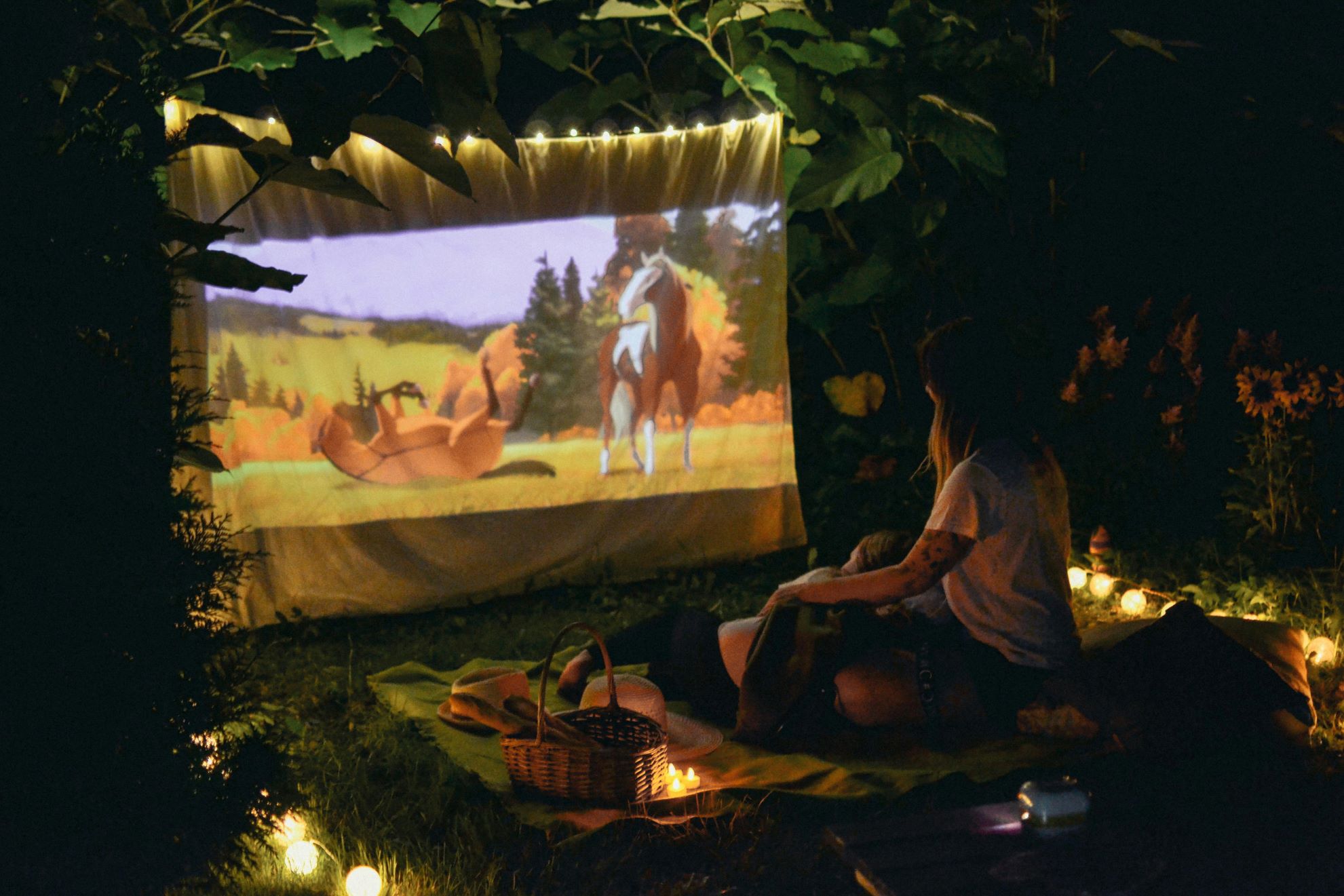 Backyard Movie Night