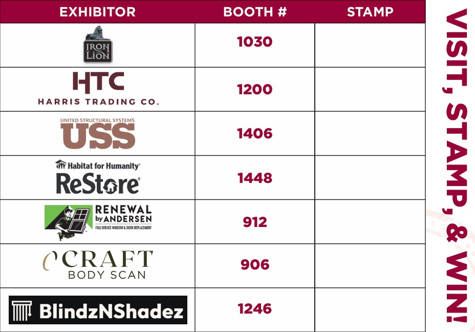 Visit, Stamp, & Win!