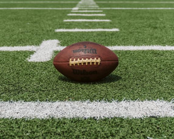 Football on Field