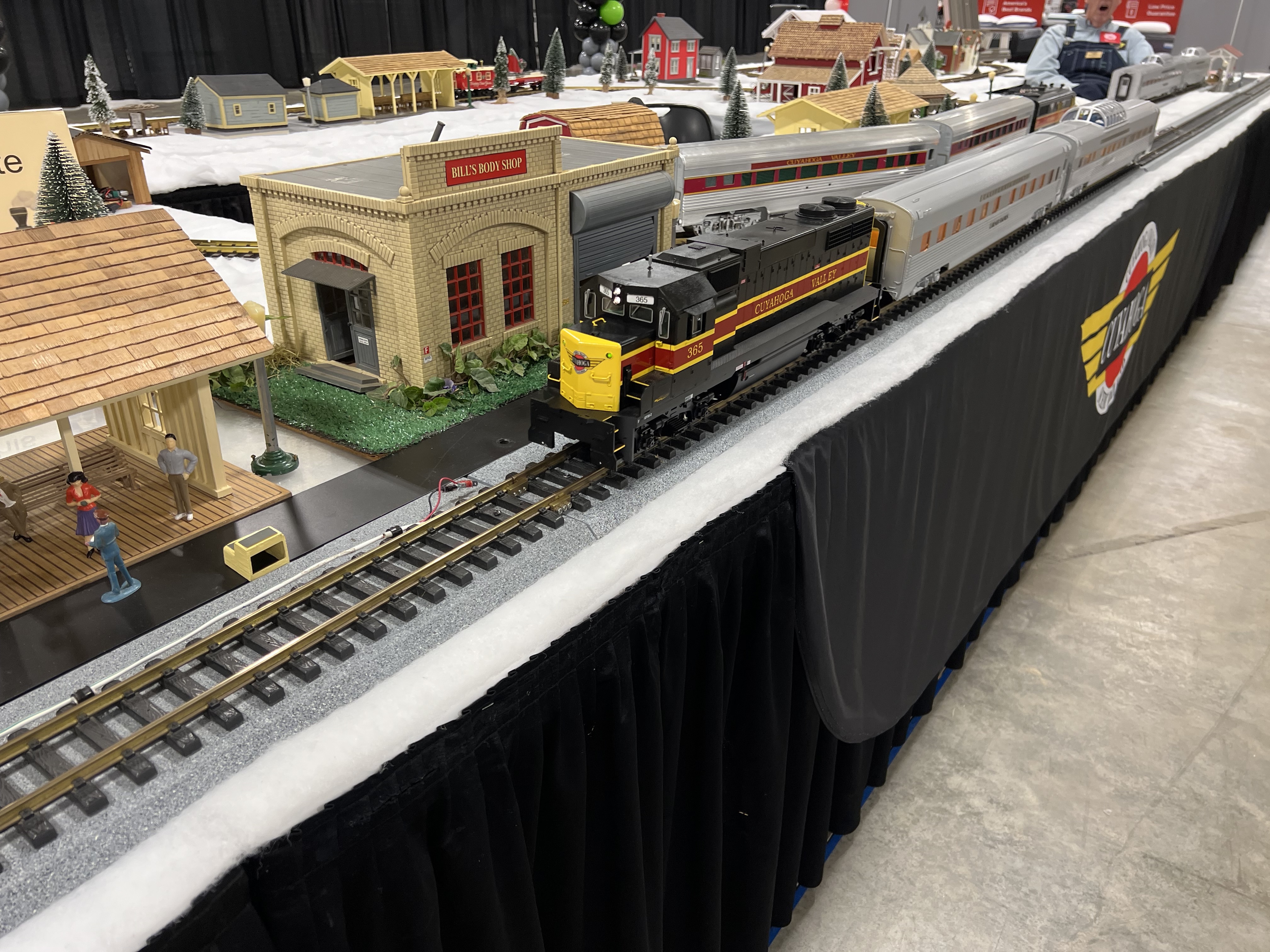 Tinseltown Train Area