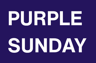Purple Sunday: 50% OFF 
