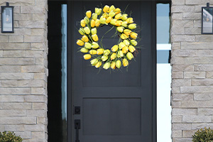 tulip wreath