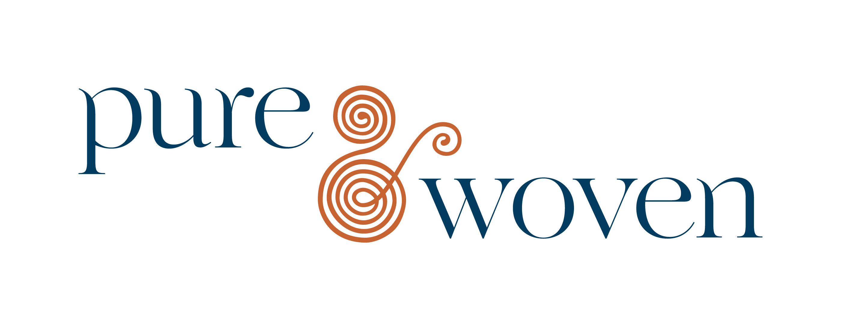 Pure and Woven logo