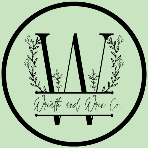 Wreath and Wren Co. Logo