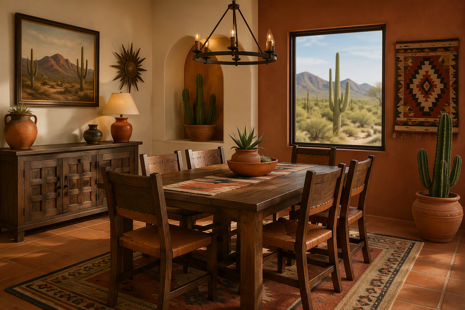 The Sonoran Supper by American Furniture Warehouse and Arizona Painting  Company