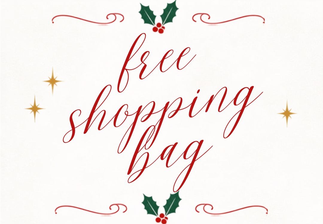 Free Holiday Shopping Bag