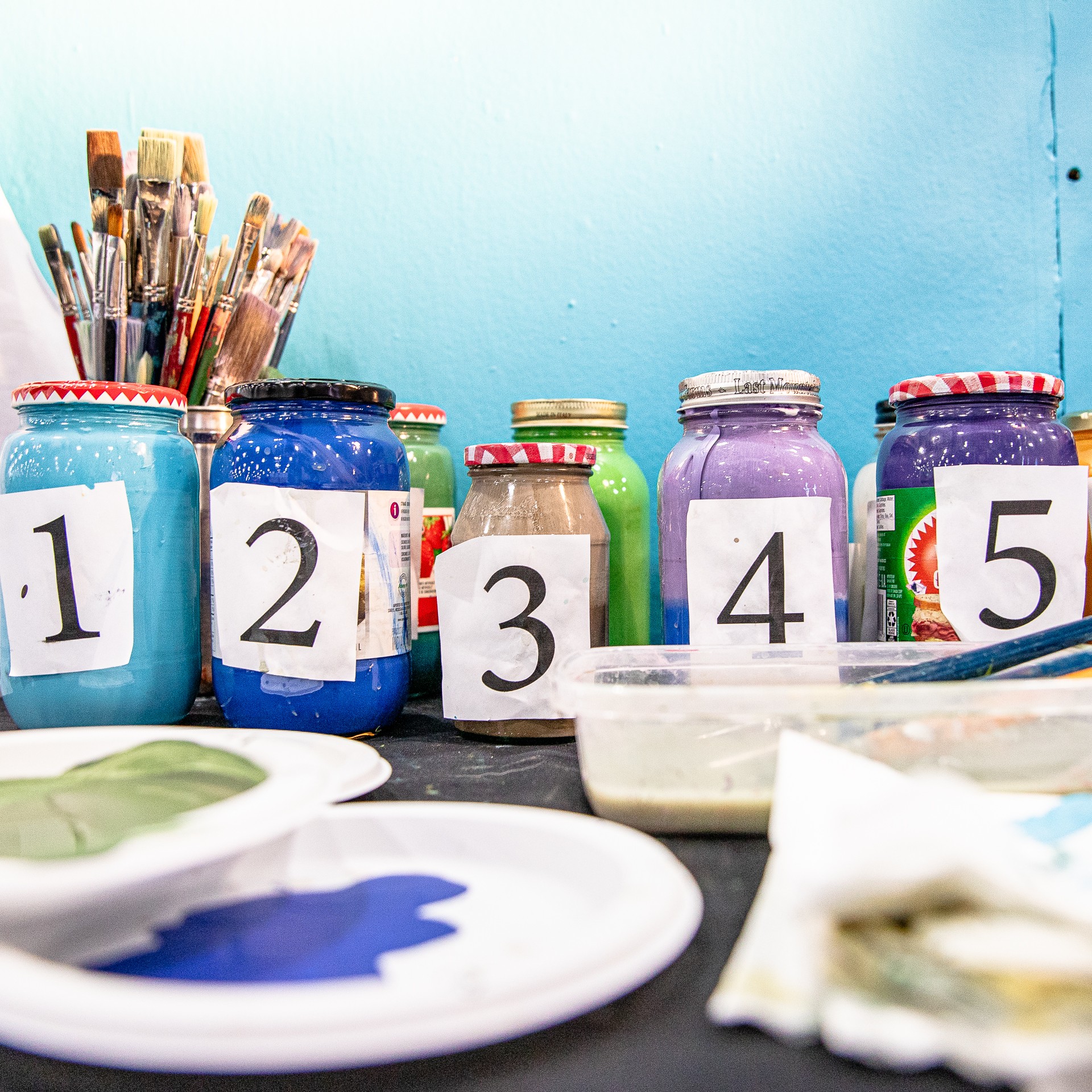 Community Canvas - Giant Paint-by-Numbers!