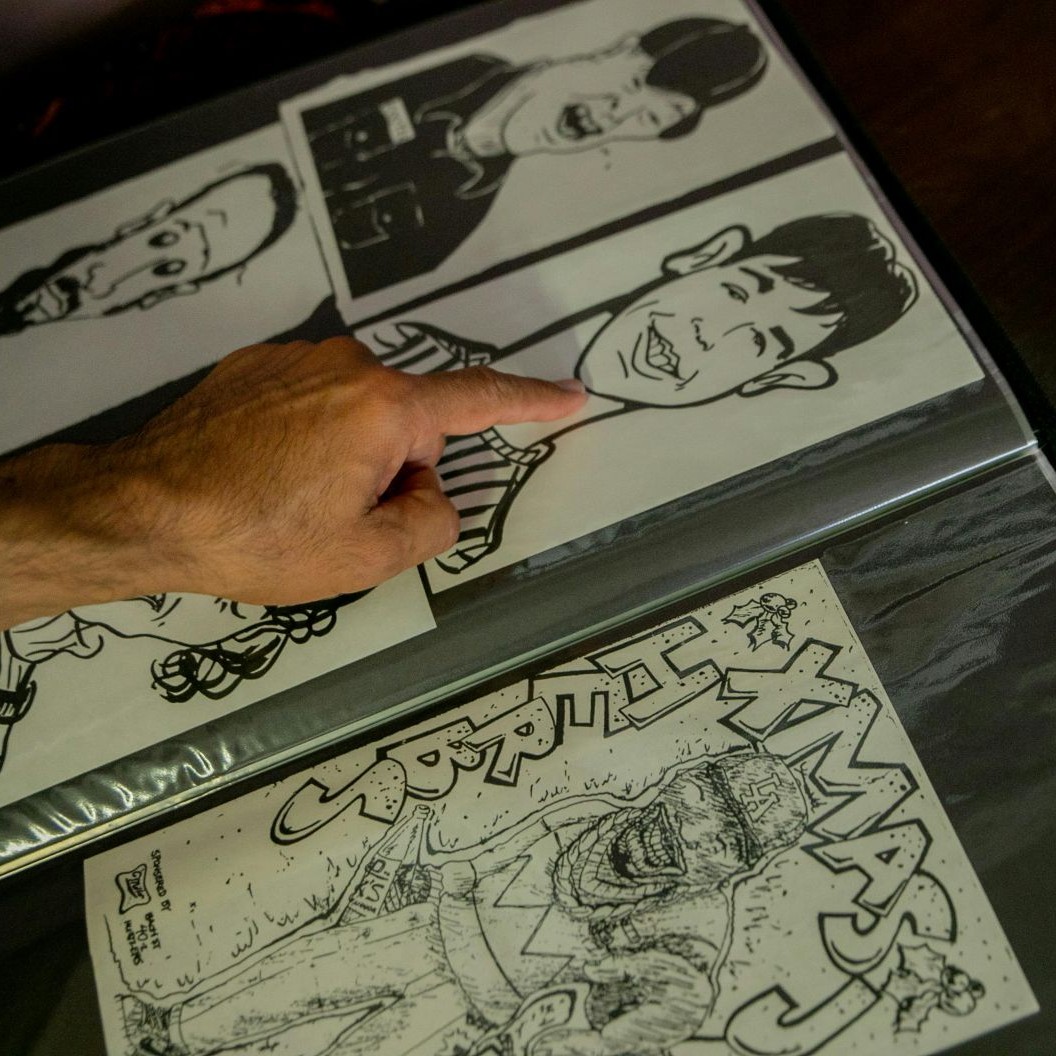 SIMON GLASSMAN | CARICATURIST