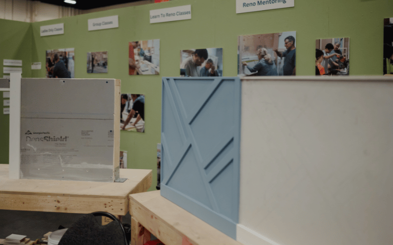 DIY Training Center Exhibit at Edmonton Home and Garden Show