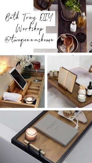 Two Queens Bathtray Two Queens Home Bathtray DIY