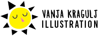 Vanja Illustration Logo Vanja logo