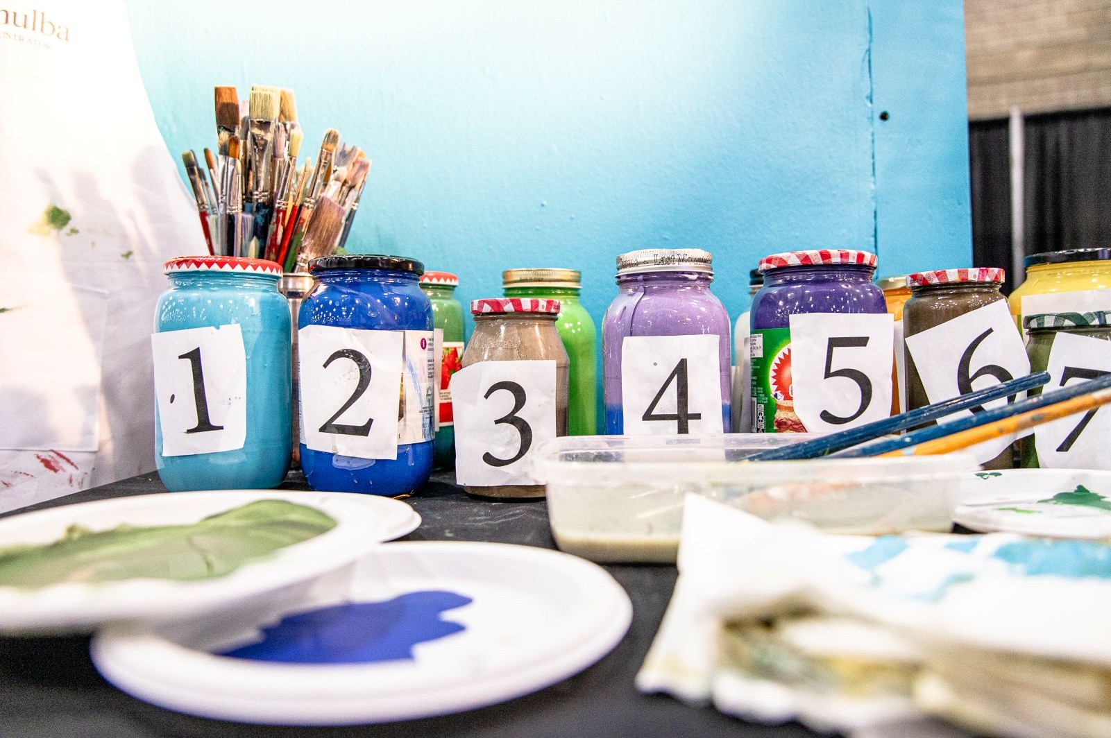 COMMUNITY CANVAS - GIANT PAINT BY NUMBERS!