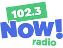 102.3 Now Radio logo