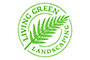 Living Green Landscaping logo