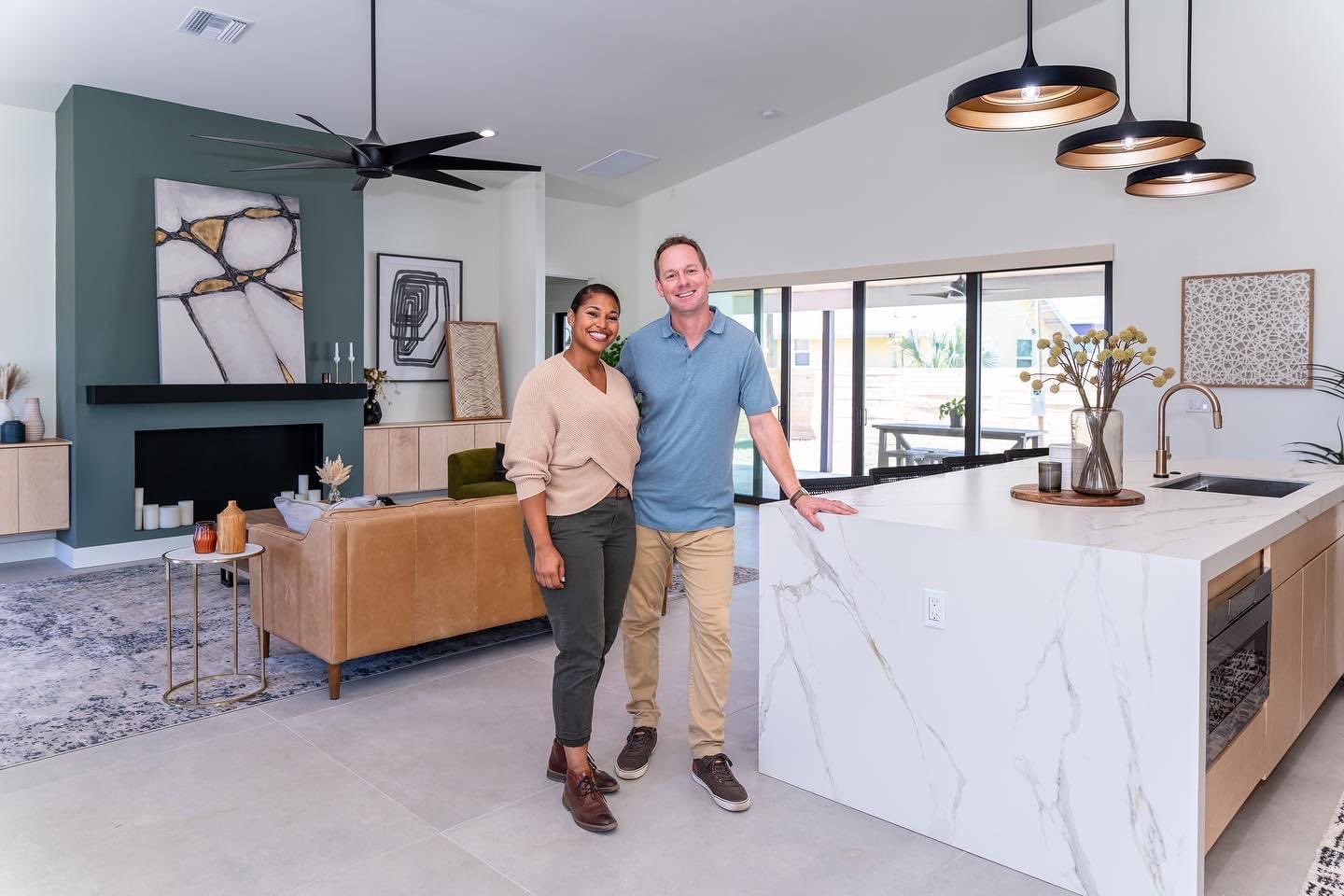 Brian & Mika Kleinschmidt, Star of HGTV’s 100 Day Dream Home 