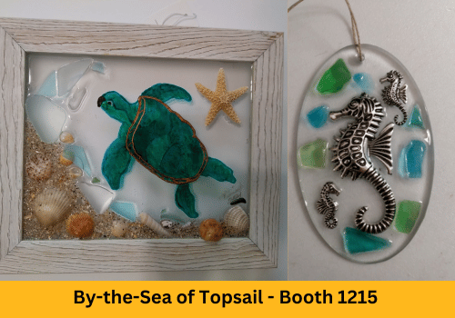 By the Sea of Topsail Decorations with Sea Turtle and SeaHorse