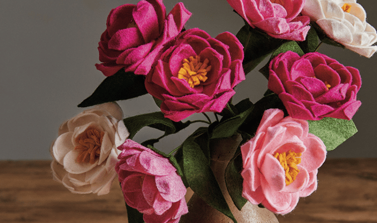 Make Flowers That Never Wilt: Felt Lavender & Mums
