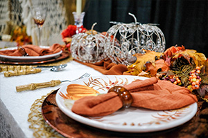 fall tablescape