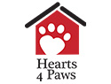 Hearts 4 Paws logo