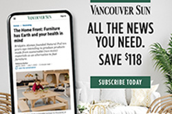 Vancouver Sun Banner