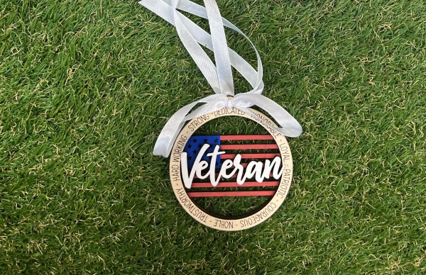 Veterans Ornament