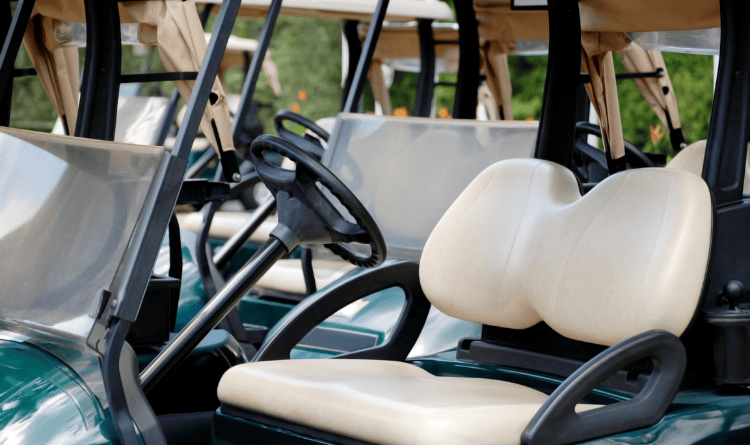 ELECTRIC GOLF CART TEST TRACK