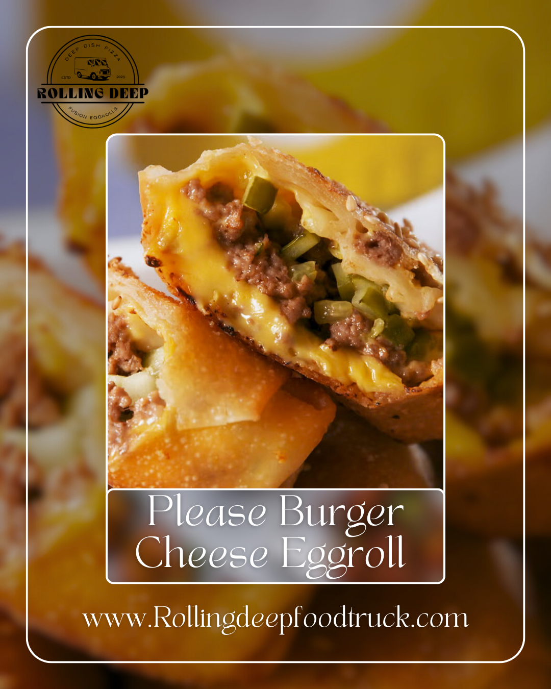Cheeseburger Eggroll pic Cheeseburger Eggroll pic