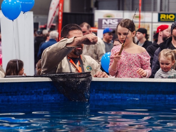 Bassin de pêche à la truite 