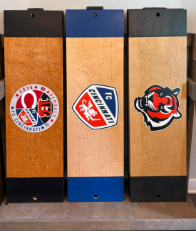 CHMSHMSHOPSMALL - sportslover A dice football game board Cincy Blitz Boards