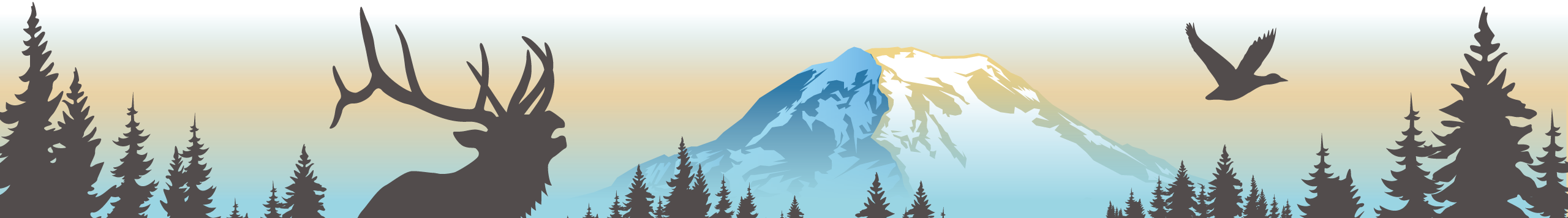 Washington Sportsmen's Show mountain banner Washington Sportsmen's Show mountain banner